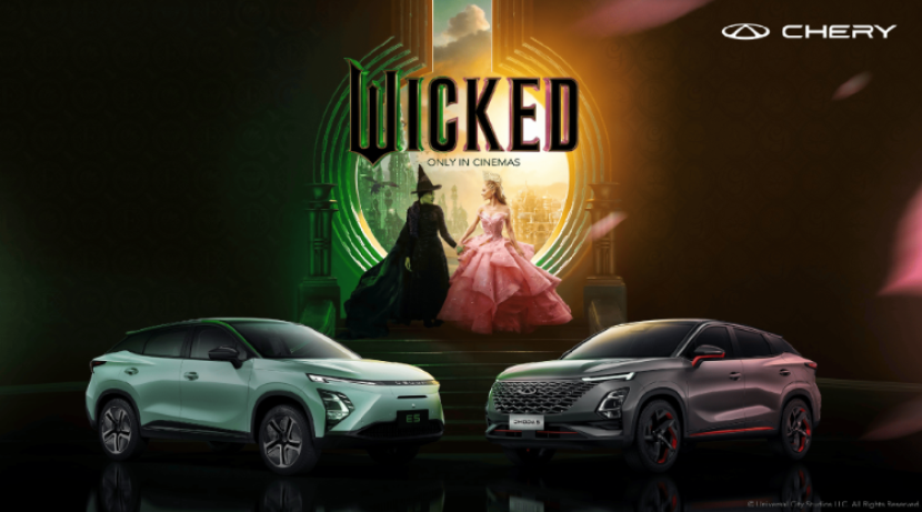 Omoda Jalin Kolaborasi dengan Universal Pictures, Sambut Peluncuran Film Wicked