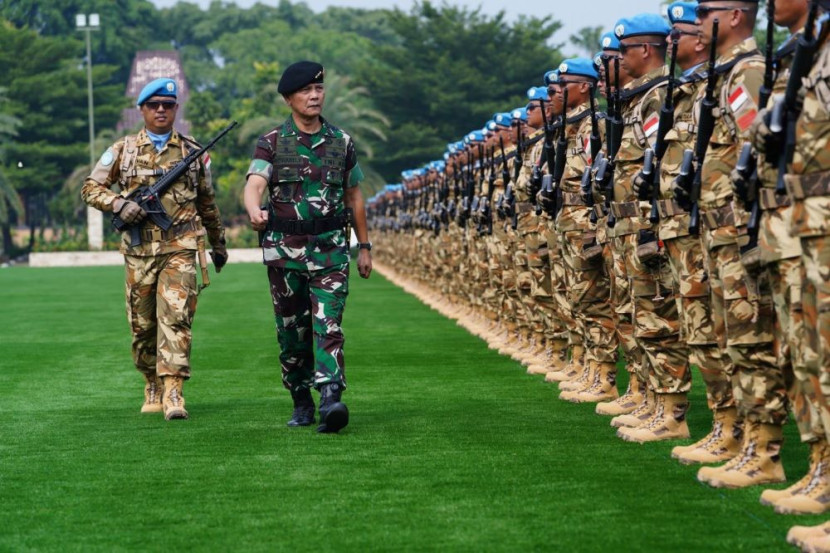 TNI Kirim 240 Pasukan ke Afrika Tengah untuk Jalankan Misi Perdamaian PBB