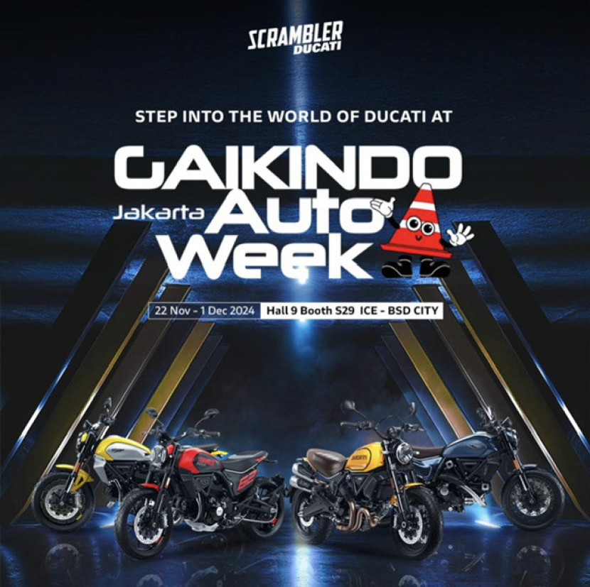 Ducati Indonesia Debut di Gaikindo Jakarta Auto Week 2024 dengan Beragam Program Menarik