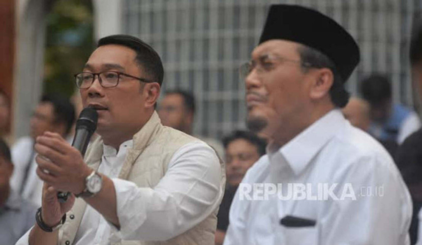 Pasangan Calon Gubernur dan Wakil Gubernur Ridwan Kamil-Suswono di Pilkada Jakarta 2024. (Foto: Dok Republika)