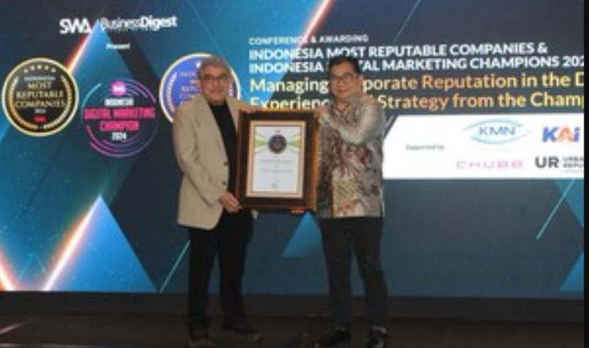 BRI Finance berhasil meraih penghargaan Indonesia Most Reputable Companies Champions 2024. (Foto: Dok RUZKA INDONESIA)