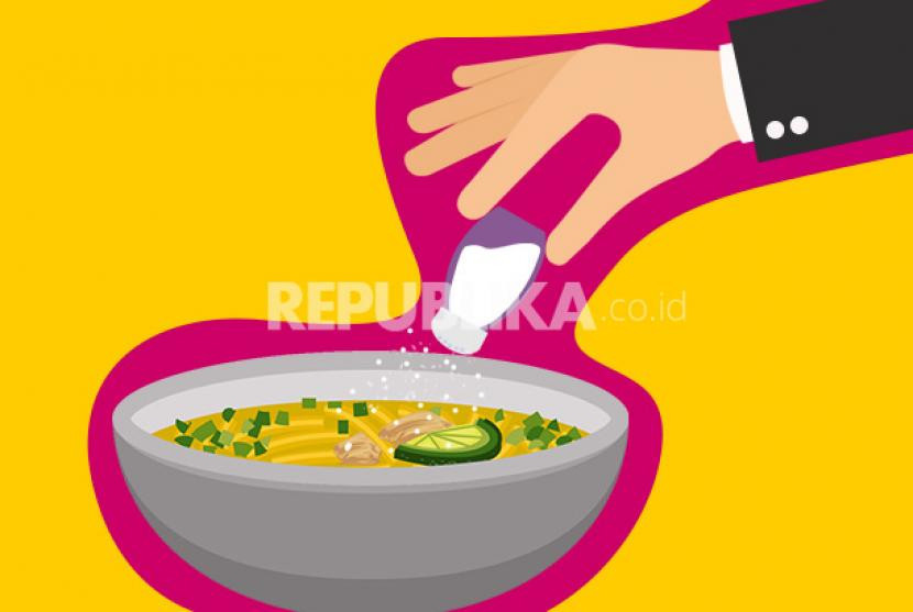 Konsumsi garam tidak boleh berlebih karena bisa sebabkan berbagai penyakit. Foto/Ilustrasi: Republika.co.id