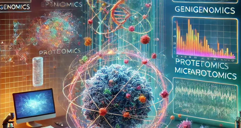 Ilustrasi. Era baru dengan pendekatan multi-omik (multiomics) yang canggih, menggabungkan data dari genomik, epigenomik, proteomik, metabolomik, hingga mikrobiomik. Gambar: ayosehat.kemkes.go.id