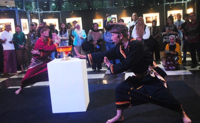 pembukaan pameran etnografi pencak silat Minangkabau di MAC UI. (Foto: Dok Pusinfo MAC UI)