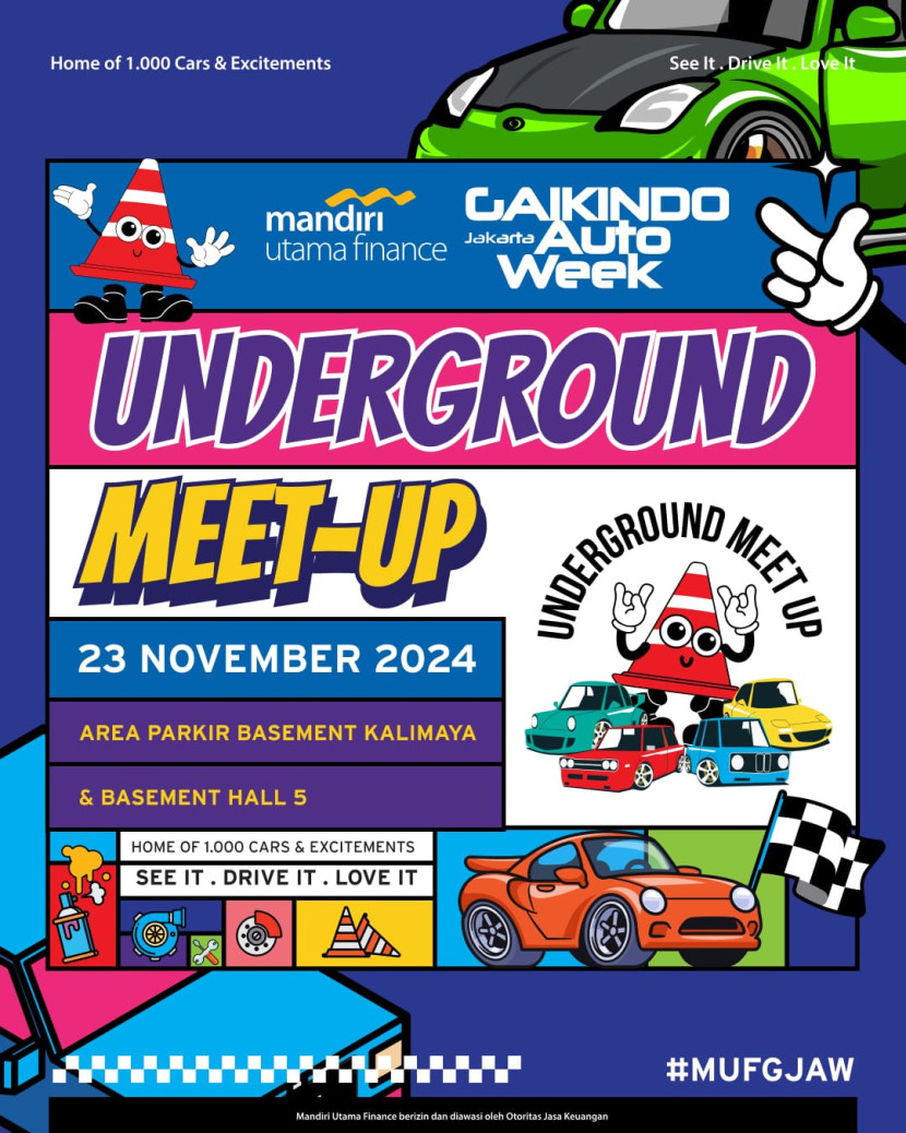 GAIKINDO Jakarta Auto Week Underground Meet-Up Sumber. (DOC: Seven Event).