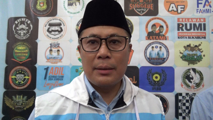 Calon Wali Kota Sukabumi Achmad Fahmi.