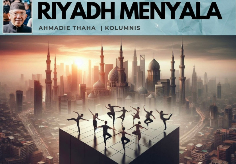 Foto ilustrasi Catatan Cak AT: Riyadh Menyala. (Foto: Dok Ruzka)