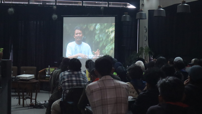 Pemutaran film dokumenter Cinetalk “Cinema and Talkshow For Wildlife Conservation.