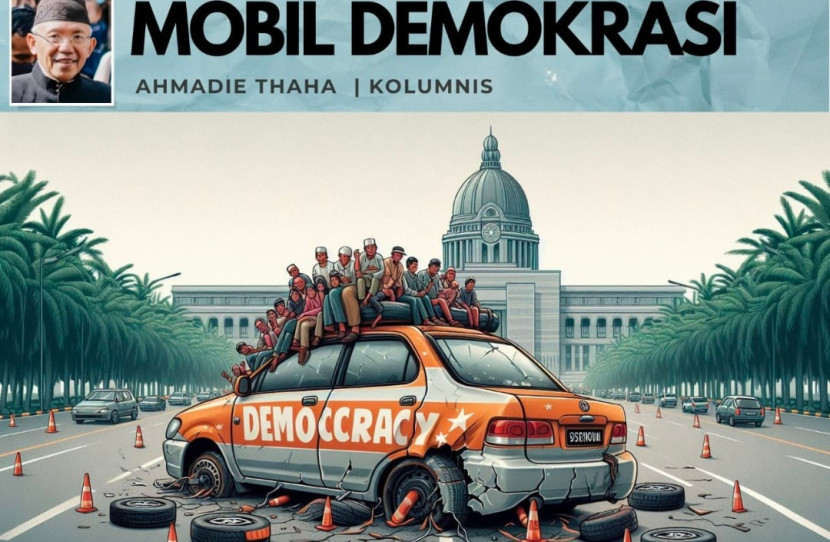 Foto ilustrasi Cak AT: Mobil Demokrasi. (Foto: Dok Ruzka)