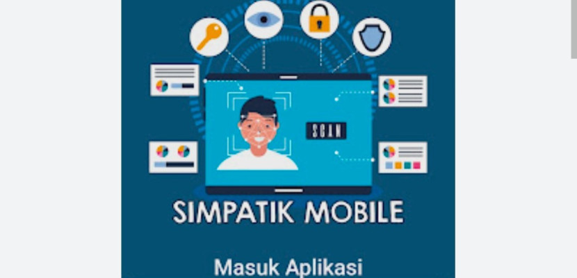 Foto ilustrasi aplikasi Simpatik. (Foto: Dok Ruzka)