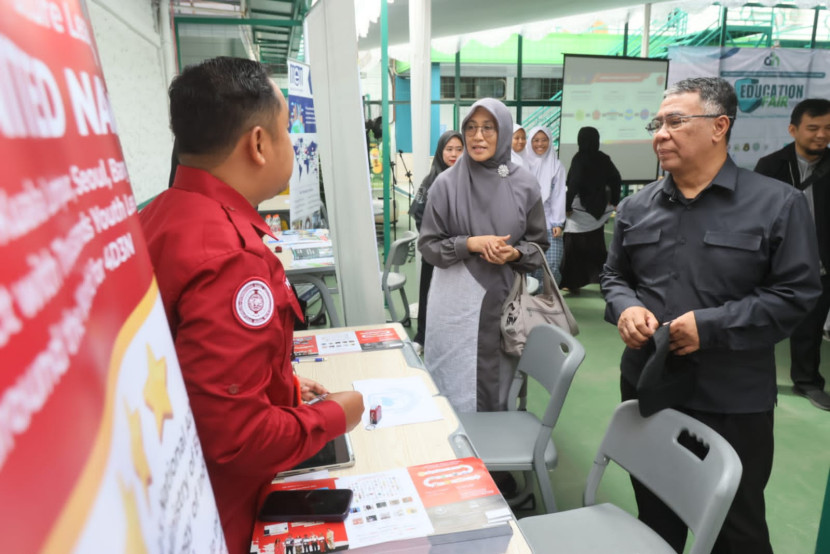 Education Fair 2024 di Kampus SMA Unggulan Darul Hikam, Jalan Jakarta, Kota Bandung