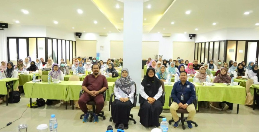 Workshop Orientasi Kegawatdaruratan Maternal dan Neonatal untuk Fasilitas Pelayanan Kesehatan yang berlangsung di Wisma Hijau selama 2 hari pada 04 dan 05 Desember 2024. (Foto: Dok Diskominfo Kota Depok)