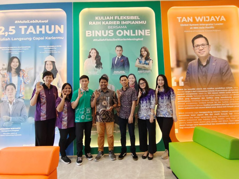 Para peserta seminar Binus Online di Binus Learning Community Makassar, Sulawesi Selatan. (Foto: Binus Online)