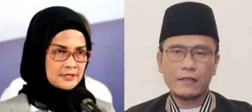 Juru Bicara (Jubir) Kepresidenan Adita Irawati dan Utusan Khusus Presiden Miftah Maulana Habiburrahman. (Foto: Dok RUZKA INDONESIA)