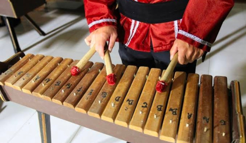 Kolintang, alat musik tradisional khas Minahasa, Sulawesi Utara. (Foto: Dok Ruzka)