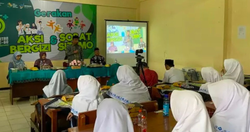 Giat Aksi Bergizi di Ponpes di Kota Depok. (Foto: Dok Ruzka)