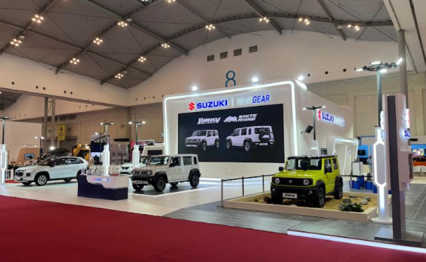 Tampak booth Suzuki di MUF GJAW 2024.     dok Suzuki