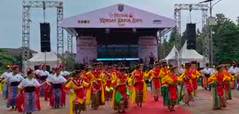 Festival Keriaan Depok Expo 2024 berlangsung di Alun-alun GDC selama 2 hari dari 7-9 Desember 2024. (Foto: Dok Ruzka)