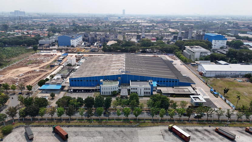 Salah satu pabrik Midea Electronics Indonesia. (Foto: Midea)