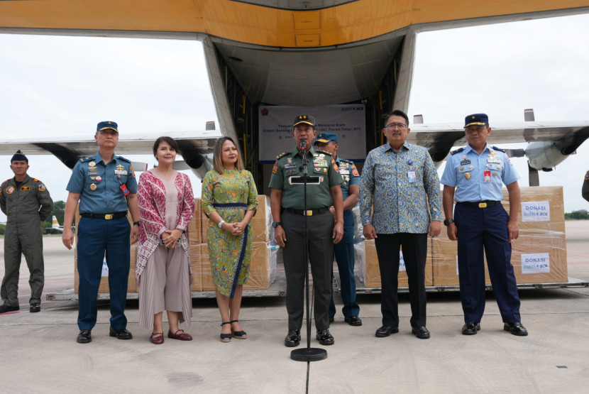 Aster Panglima TNI Mayjen Novi Helmy Prasetya di Lanud Halim Perdanakusuma, Jakarta Timur, Kamis (12/12/2024). Sumber: Seputar Militer