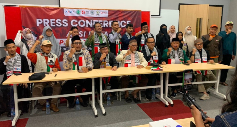 Forsil DKM GDC dan QUPRO Indonesia bersama dengan Majelis Ulama Indonesia (MUI) Kota Depok dan Dewan Masjid Indonesia (DMI) Kota Depok akan melakukan aksi Bela Palestina Jilid 2, Depok Bersatu untuk Palestina Merdeka. (Foto: Dok Forsil DKM GDC)