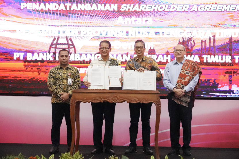 Bank Jatim tandatangani SHA dengan Bank NTT