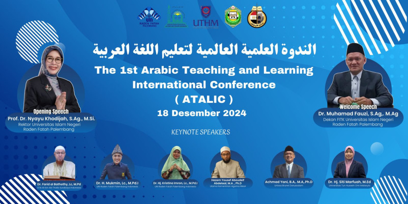 Seminar Internasional perdana bertajuk “Arabic Teaching and Learning International Conference (ATALIC) 2024” di kampus UIN Raden Fatah. (FOTO: D Oskandar)