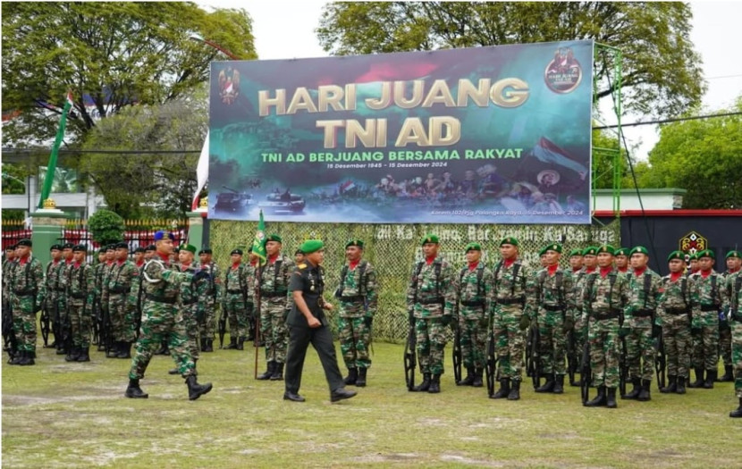 Prajurit Korem 102/Panju Panjung. Sumber: Seputar Militer