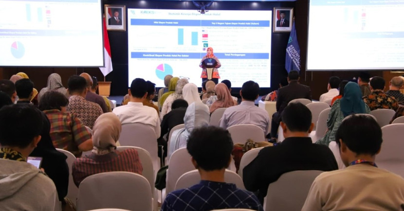 Media briefing dan gelar wicara (talkshow) bertajuk Ekspor Produk Halal Indonesia pada Kantor Kementerian Perdagangan (Kemendag), Jakarta (20/12/2024). (Foto: Dok Kemendag)