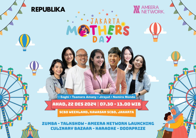 Peringati Hari Ibu, Republika Gelar Jakarta Mothers Day 2024