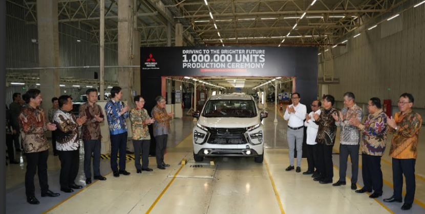 Mitsubishi Motors rayakan 1 juta produksi kendaraannya di Tanah Air.  dok   MMKSI