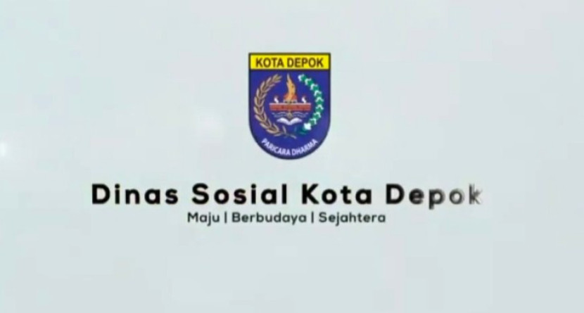 Foto logo Dinas Sosial (Dinsos) Kota Depok. (Foto: Dok RUZKA INDONESIA)