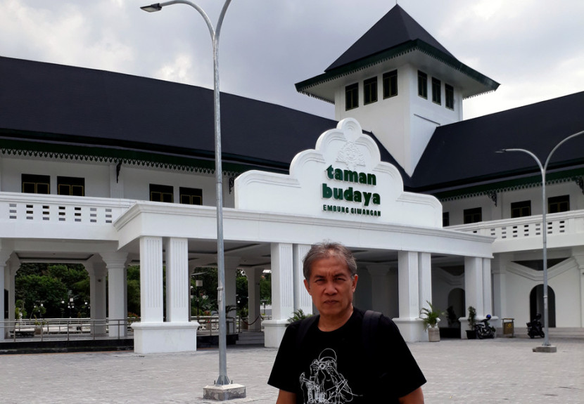 Taman Budaya Embung Giwangan yang tak jauh dari Toko Buku Natan. (FOTO: Muhammad Rifky)