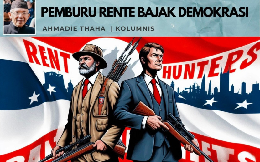 Foto ilustrasi Catatan Cak AT:: Pemburu Rente Bajak Demokrasi. (Foto: Dok RUZKA INDONESIA)