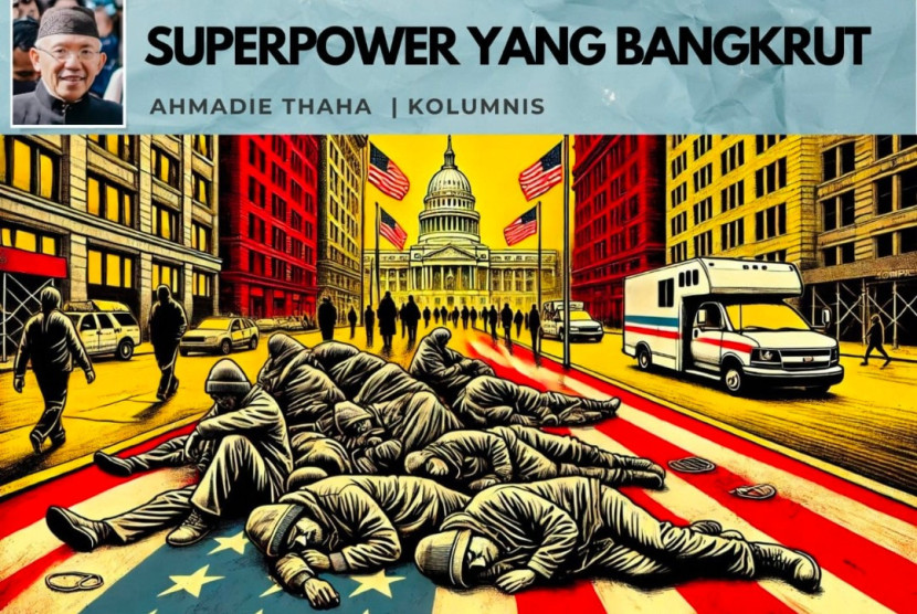 Foto ilustrasi Catatan Cak AT: Superpower yang Bangkrut. (Foto: Dok RUZKA INDONESIA)