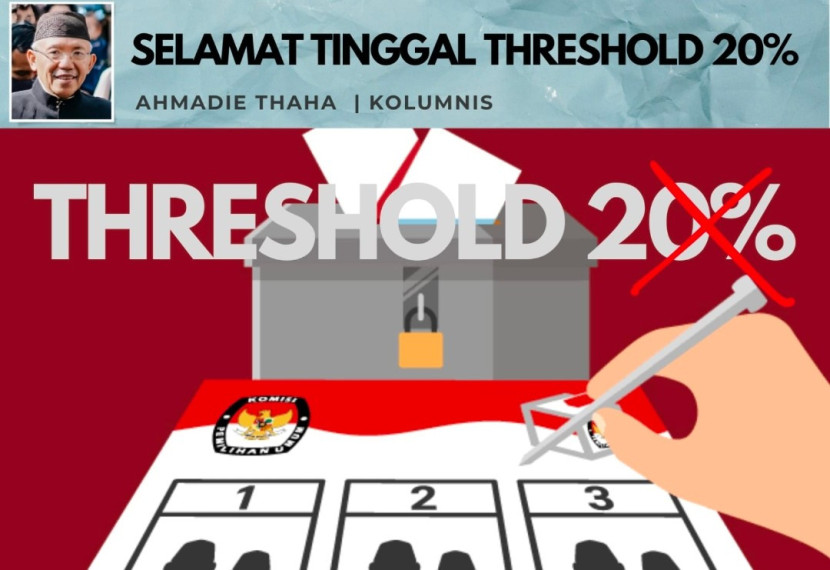 Foto ilustrasi Catatan Cak AT: Selamat Tinggal Threshold 20 Persen!. (Foto: Dok RUZKA INDONESIA)