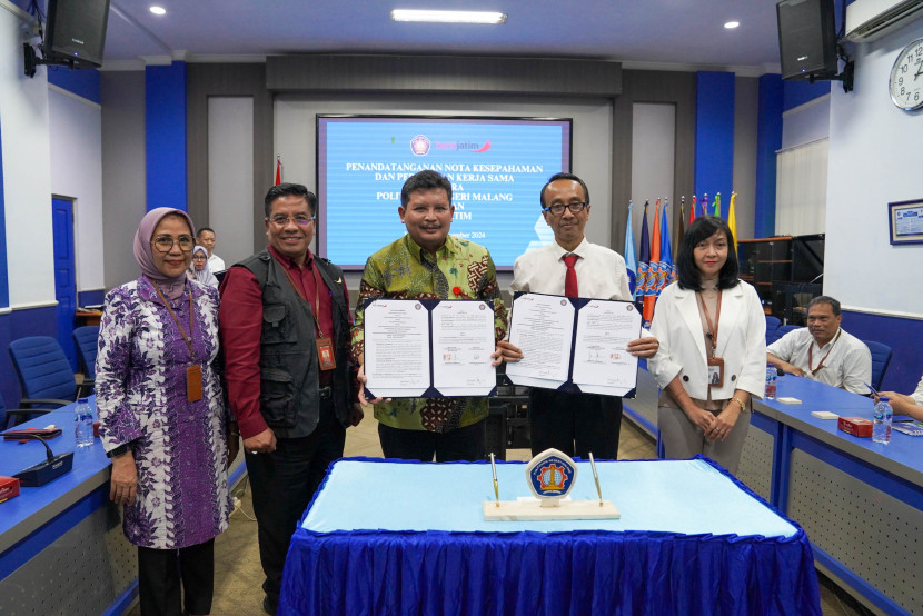 Bank Jatim tandatangani MoU dengan Polinema