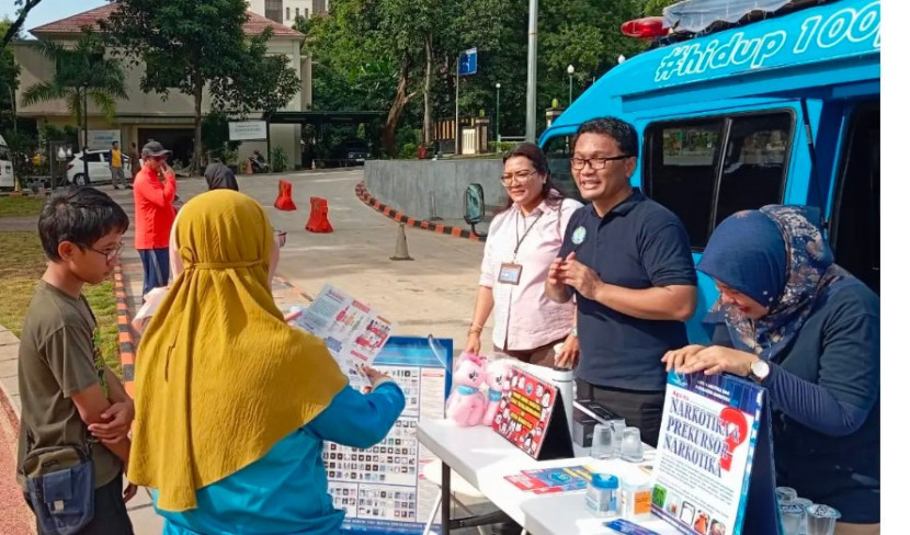 BNN Depok Edukasi Pencegahan Narkoba di DOS