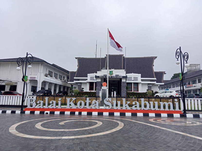 Balai Kota Sukabumi kantor Pemda Kota Sukabumi.