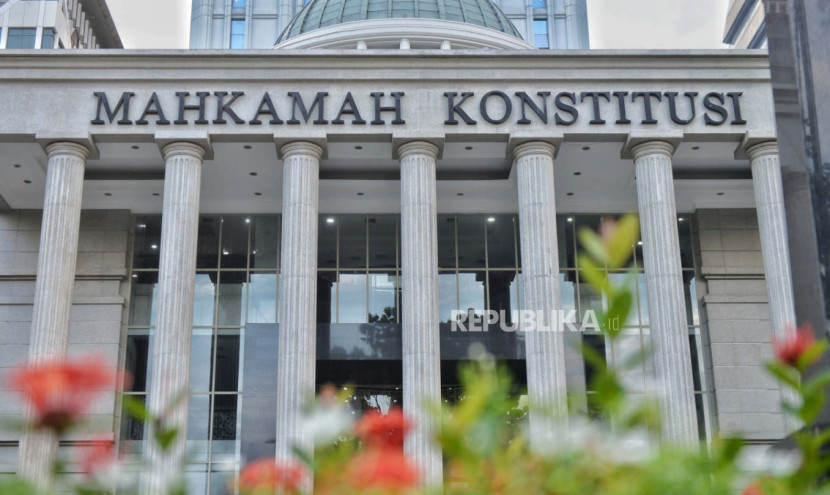 Gedung Mahkamah Konstitusi (MK) di Jakarta. (Foto: Republika/Thoudy Badai)