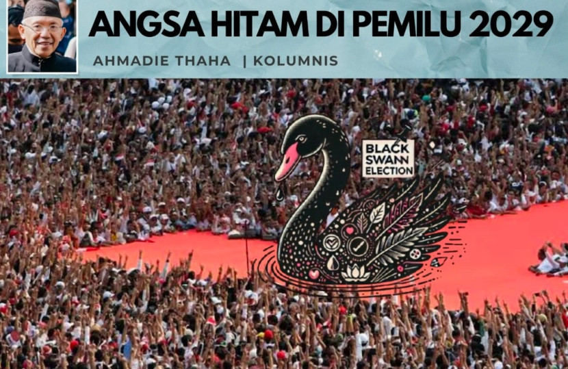 Foto ilustrasi Catatan Cak AT: Angsa Hitam di Pemilu 2029. (Foto: Dok RUZKA INDONESIA)