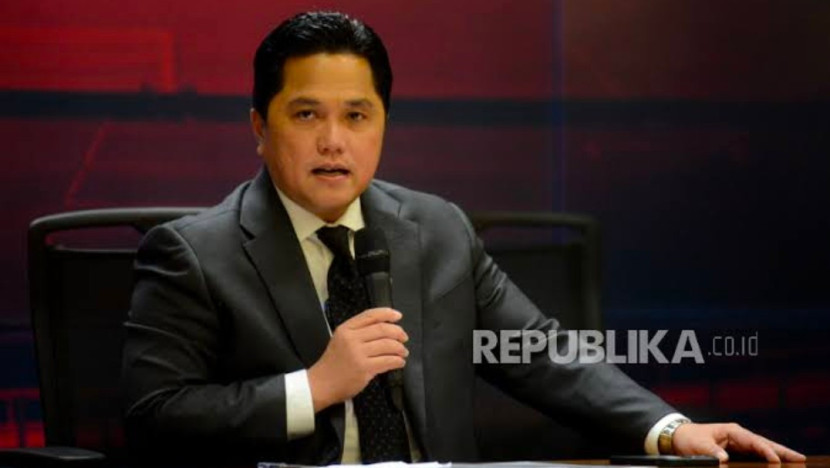 Ketua PSSI, Erick Thohir mengungkapkan bahwa sosok pelatih anyar Timnas Indonesia bakal diperkenalkan pada Ahad 12 Januari 2025. (Foto: Dok REPUBLIKA)