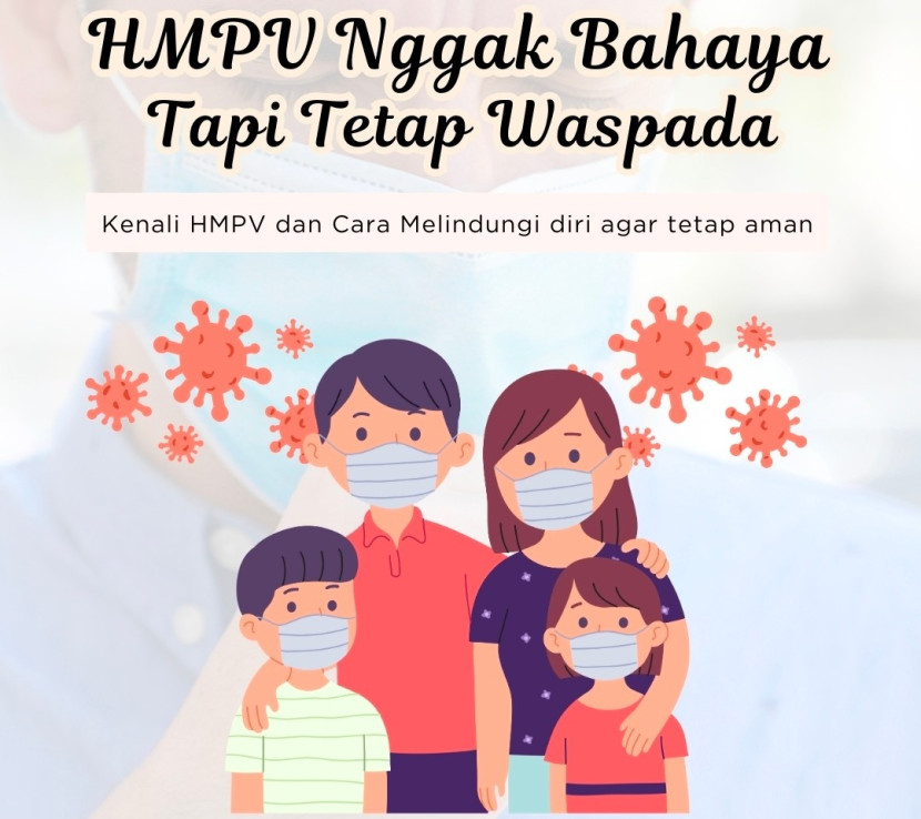 Flyer waspada virus HMPV. (Foto: Dok RUZKA INDONESIA)