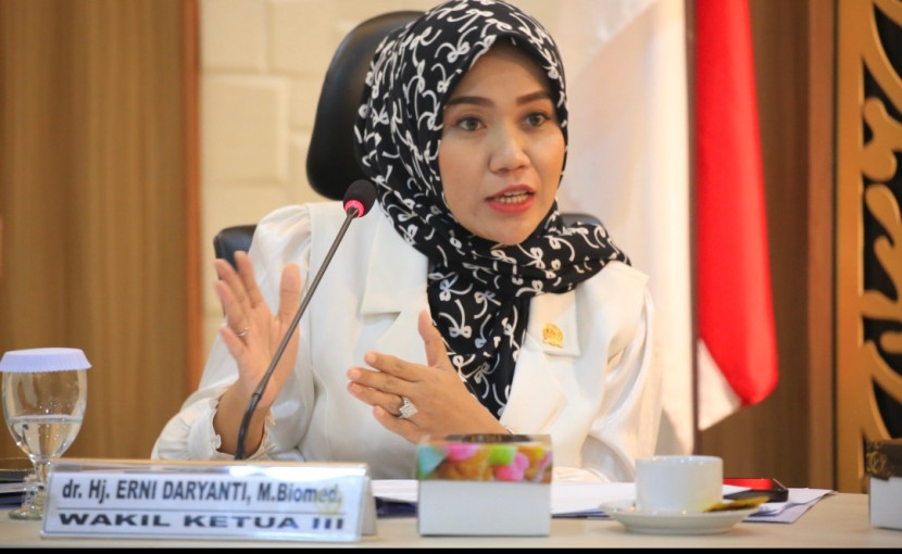 Wakil Ketua Komite III DPD RI, Erni Daryanti. (Foto: Dok RUZKA INDONESIA)