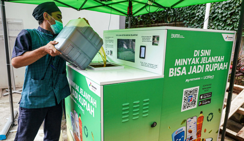 Masyarakat Diajak Kelola Limbah Minyak Jelantah, Pertamina Siapkan Insentif Saldo dan Poin