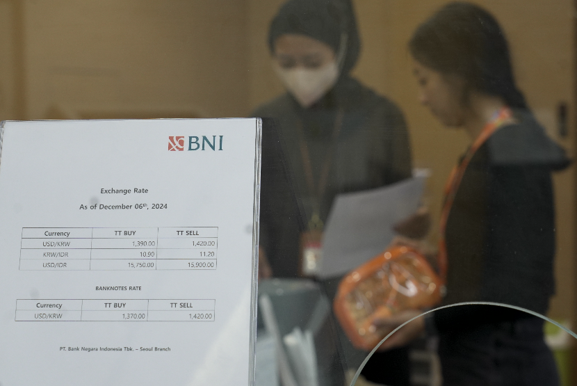 BNI menjadi satu dari tujuh bank yang ditunjuk oleh Bank of Korea untuk melayani kerja sama LCT antara Indonesia dan Korsel. (Surya Dinata/Republika)