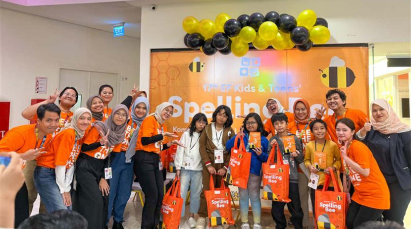 Potret keceriaan acara Spelling Bee regional di salah satu kota. (Foto: Dok RUZKA INDONESIA)