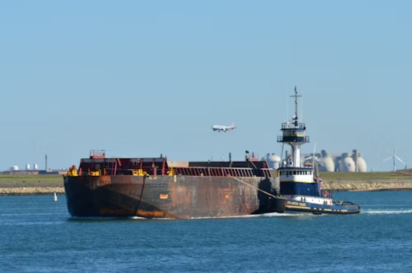 Ilustrasi tanker tua. Tanker tua dengan nautical time di atas dua dekade dicap ilegal oleh IMO. Sumber: Unsplash/ Michael Schofield