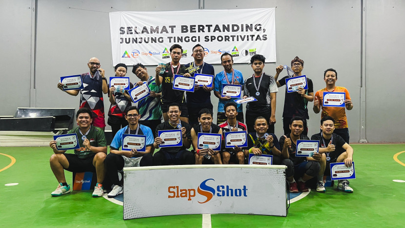 Tim Li-Ning keluar sebagai juara di turnamen Depok Internal Tournament 3.0