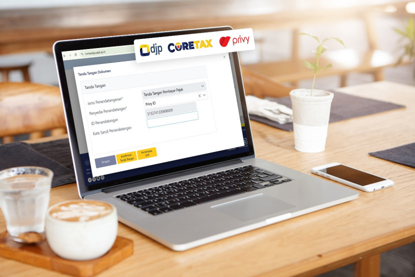 Kerja sama antara DJP dengan Privy membentuk integrasi Coretax. (Foto: Privy)